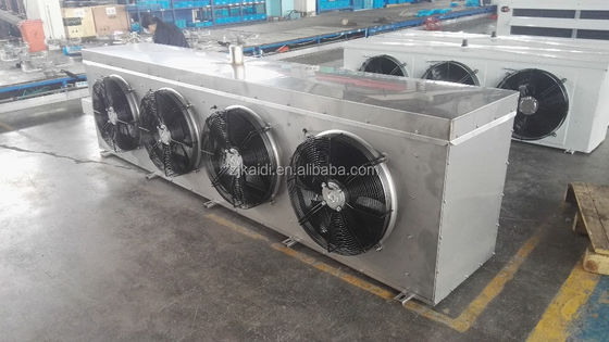 9mm Fin Stainless Cold Room Air Cooler Coolroom Unit For Food Cooled Water Defrost