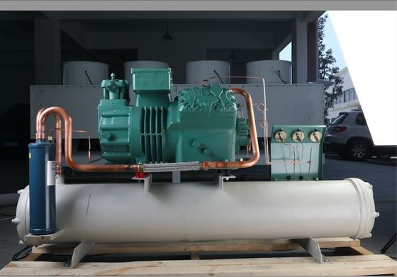  Compressor Water Cooled Condensing Unit ODM