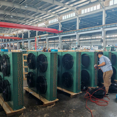 H Type Copper Condenser with Effective Cooling Capacity and Online Support