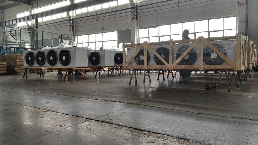 উচ্চ তাপমাত্রার ফ্রিজার রুম কোল্ড রুম ইভাপোরেটর ইউনিট ফিন টিউব টাইপ 68 কেজি