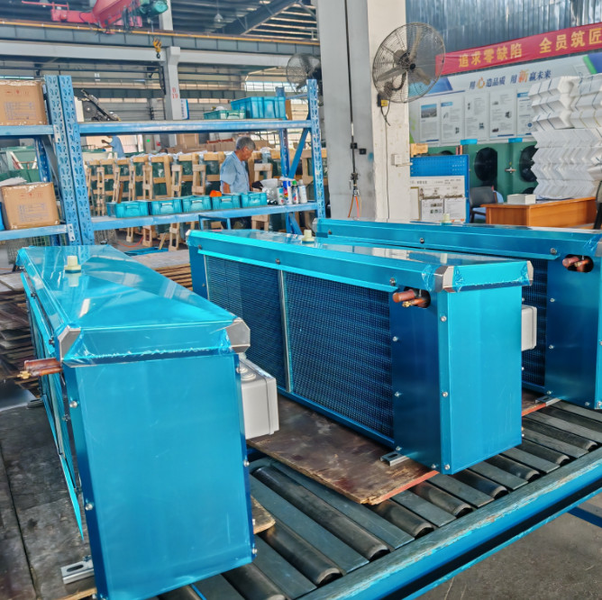 Stainless Freezer Room Equipment with Copper Evaporator Air Cooler Test 2.6Mpa